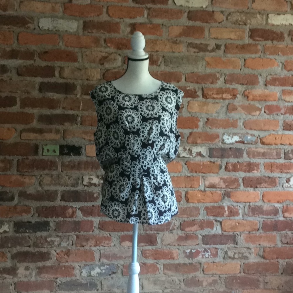 Delaine Silky Blouse Size L